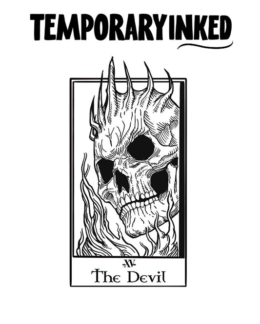 The Devil Tarot Tattoo