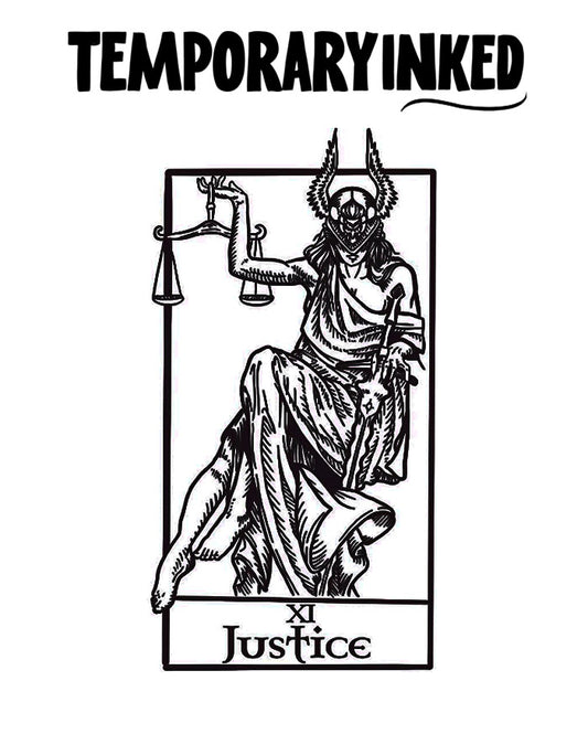 The Justice Tarot Tatto
