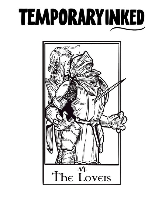 The Lovers Tarot Tattoo