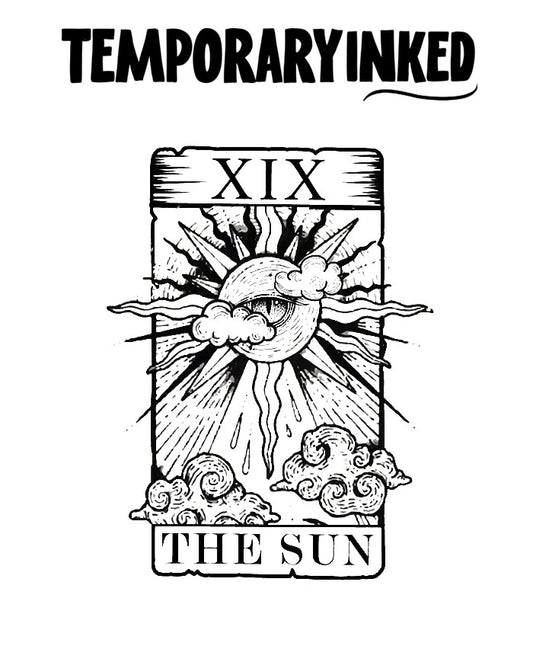 The Sun Tarot Tattoo