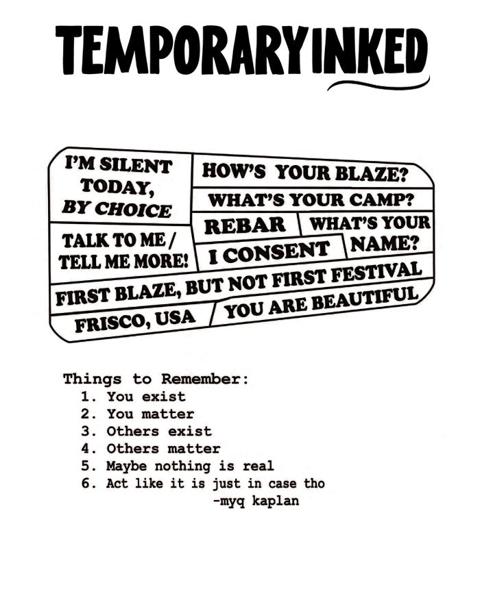 Things To Remember Tattoo