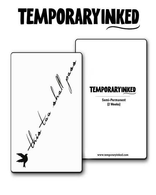 This Too Shall Pass Italics