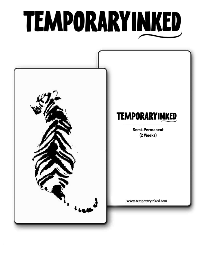 Tiger Stripes Silhouette