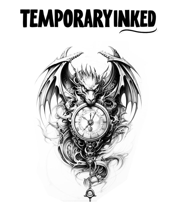 Timekeeper Dragon Tattoo
