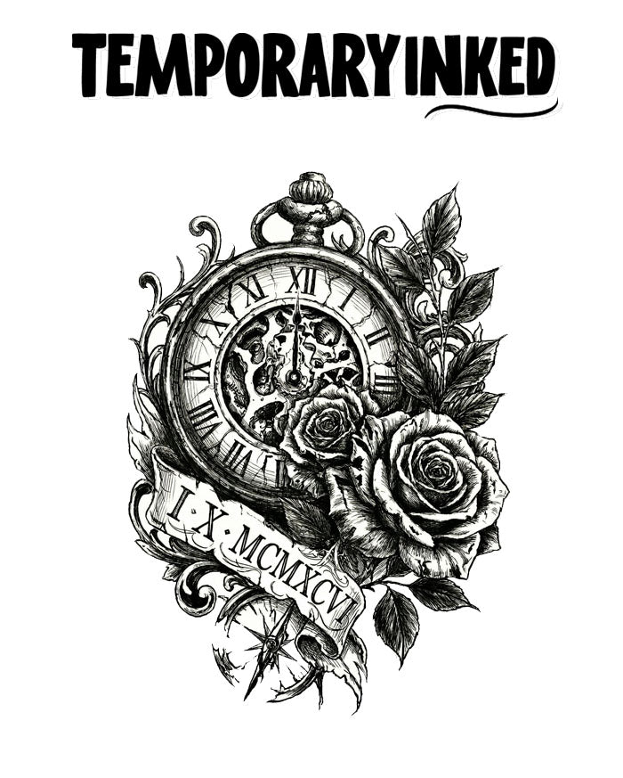 Timeless Pocket Watch Tattoo