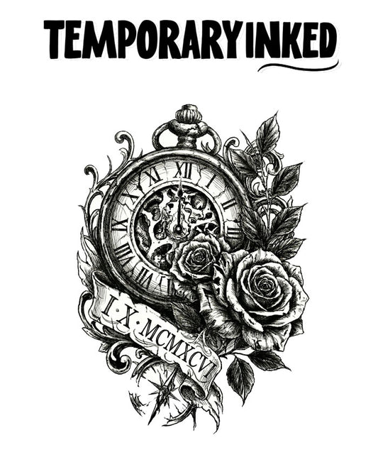 Timeless Pocket Watch Tattoo