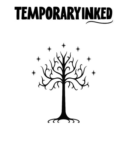 Tree Of Gondor Small Tattoo