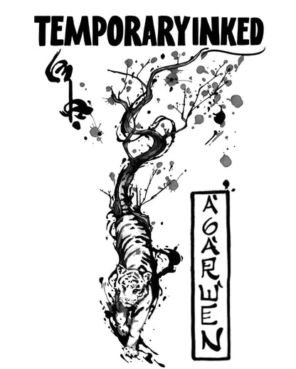 Tree of Life and Tiger Tattoo