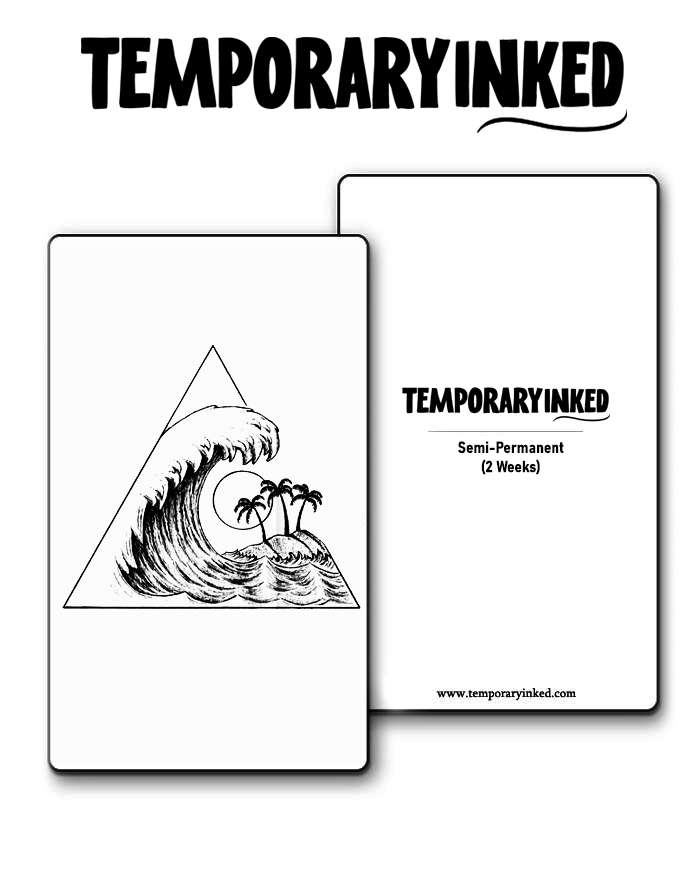 Triangle Horizon Tattoo