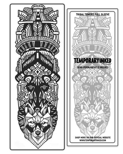 3 Popular Full Sleeve Tattoo Pack