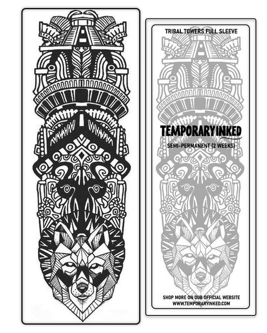 Tribal Towers Sleeve