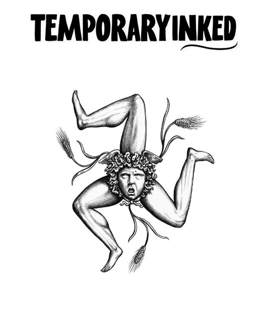 Trinacria Symbol Tattoo