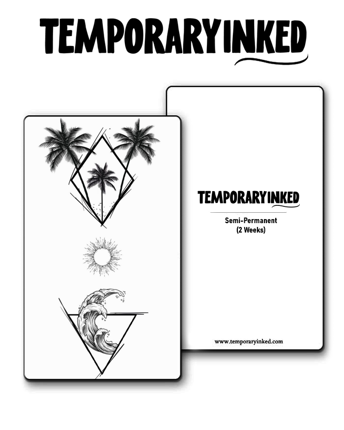 Tropical Balance Tattoo