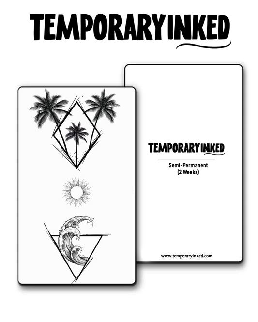 Tropical Balance Tattoo