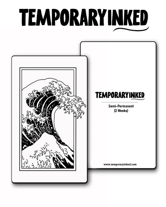 Tsunami Frame Tattoo