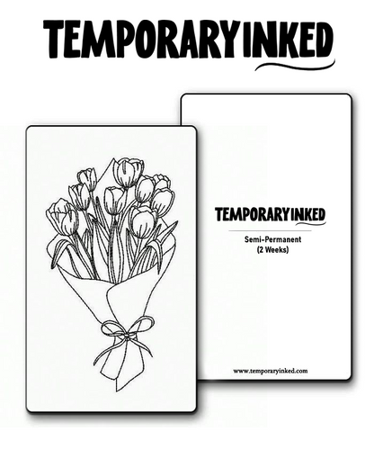 Tulips Bouquet Tattoo