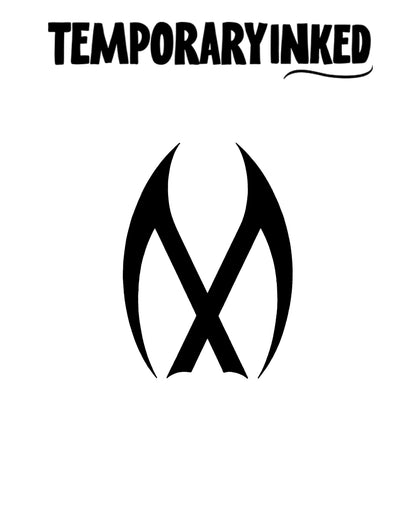 Twin Crescent Blade Tattoo