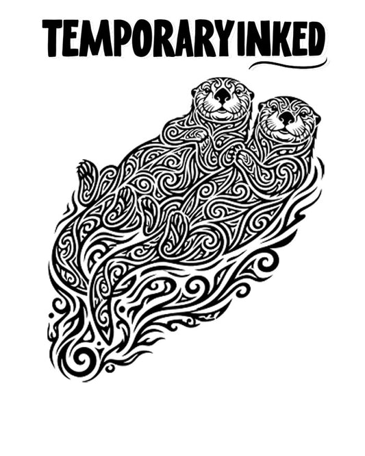 Twin Otters Tribal Tattoo