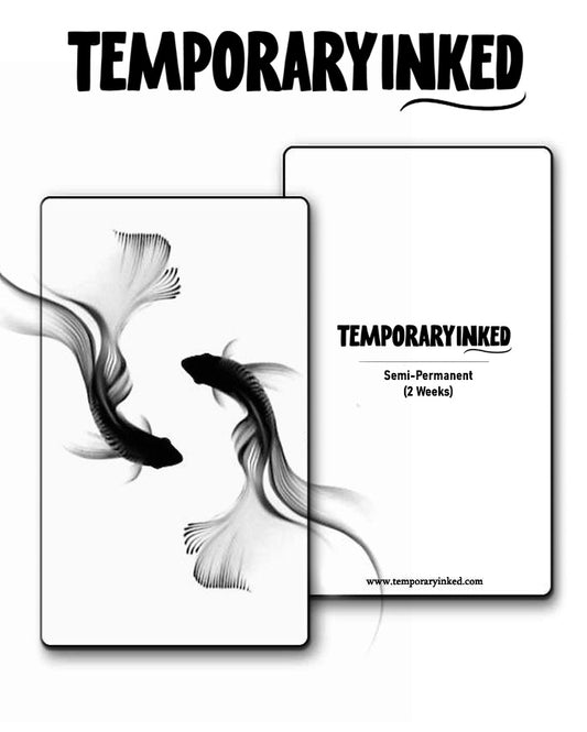 Twin Spirits Koi Tattoo