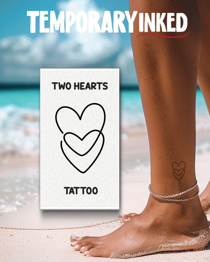Twin Hearts Tattoo