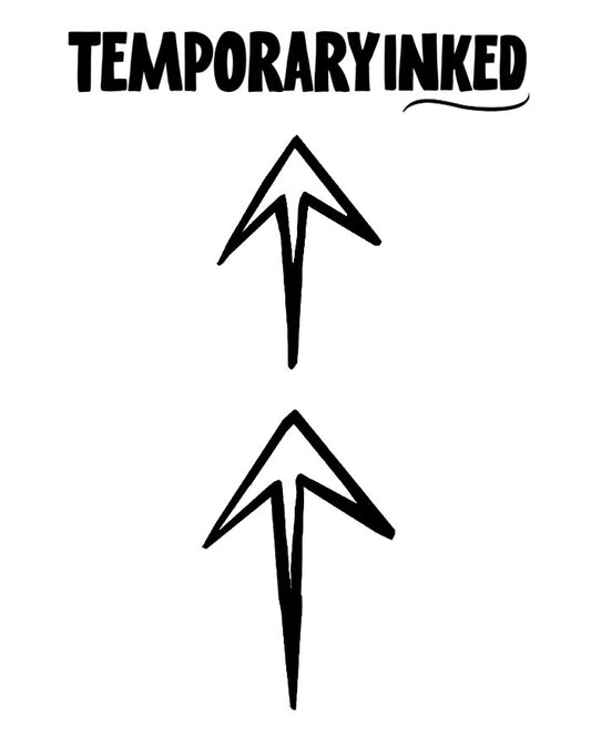 Upward Arrow Points Tattoo