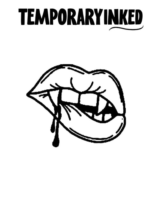 Vampire’s Kiss Tattoo