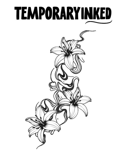 Veil of Lilies Tattoo