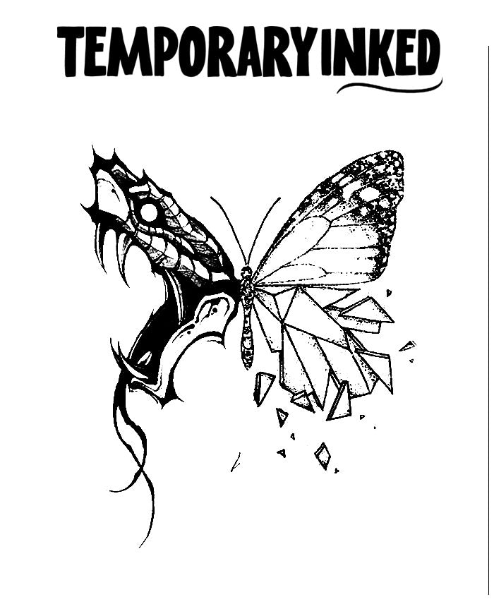 Venom & Wings Tattoo