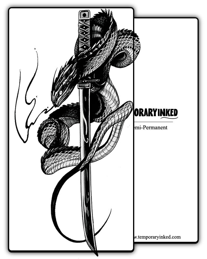 Venomous Edge Tattoo