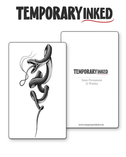 Venomous Snake Tattoo