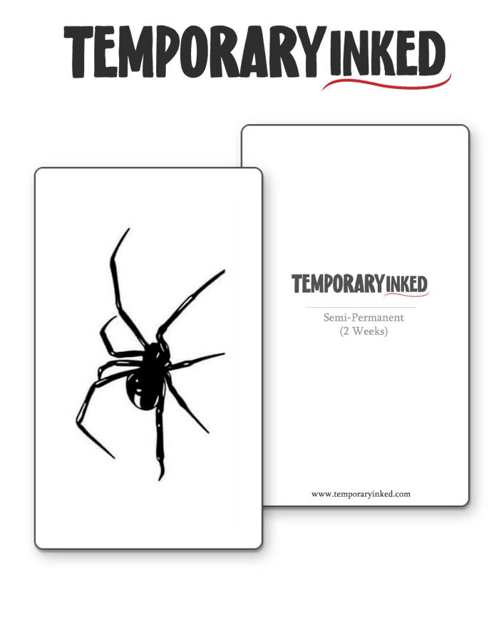 Venomous Spider Tattoo