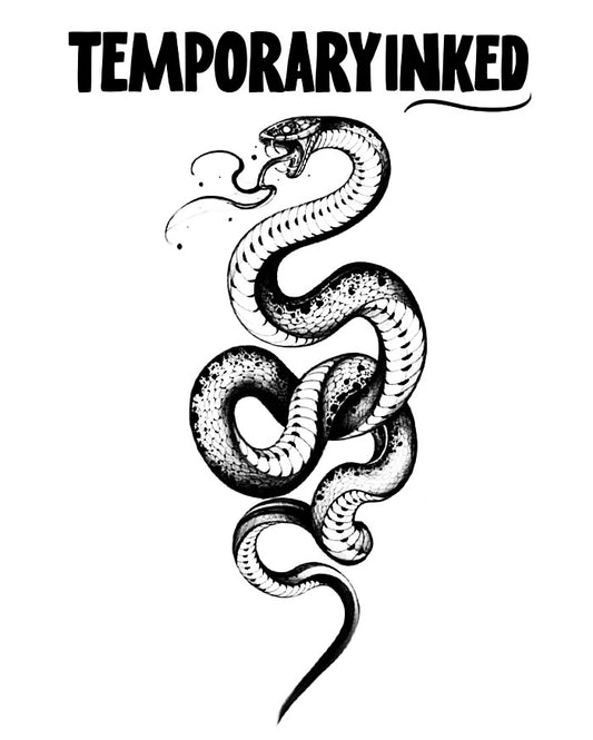 Viper Coil Large Tattoo