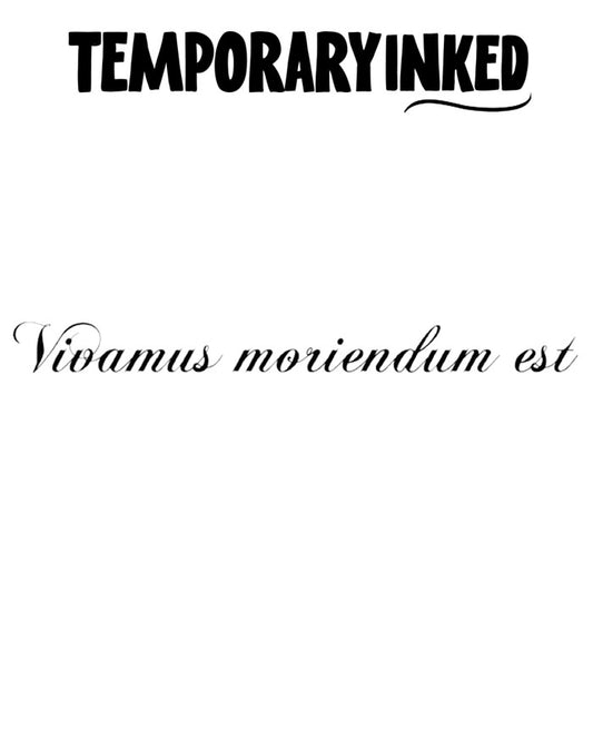 Vivamus Moriendum Est