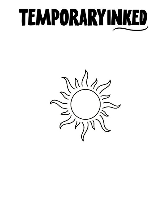Radiant Sun Tattoo