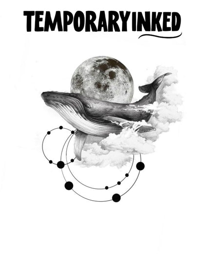Whale of the Cosmos Tattoo
