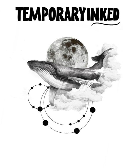 Whale of the Cosmos Tattoo