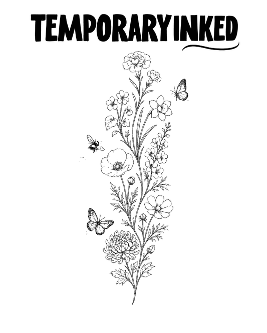 Wildflower Meadow Tattoo