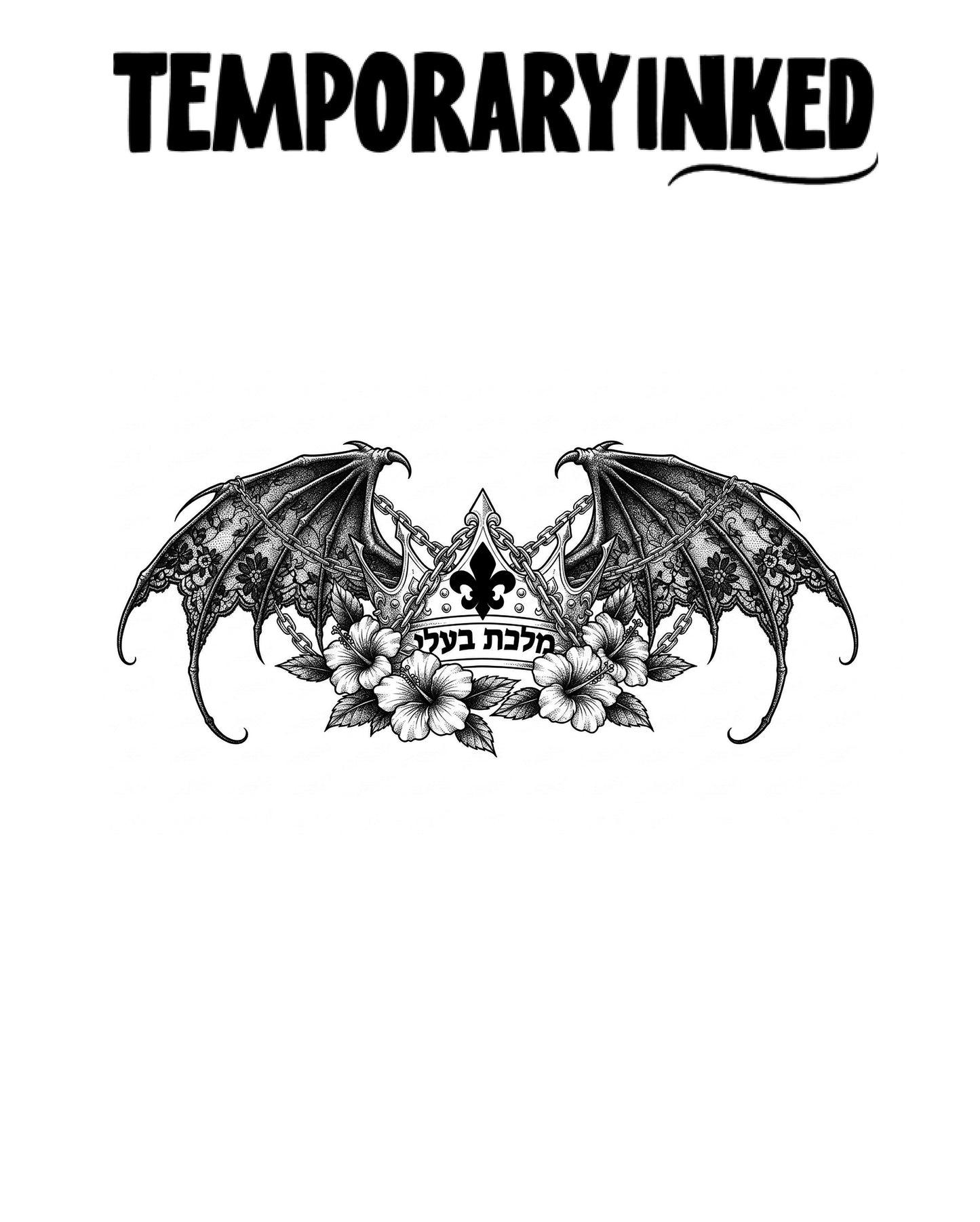 Wing Crown Tattoo
