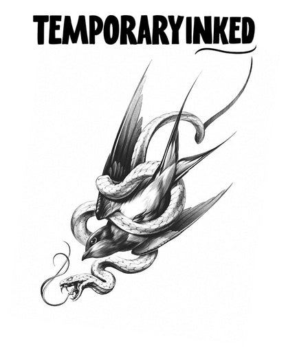 Wings Against Venom Tattoo