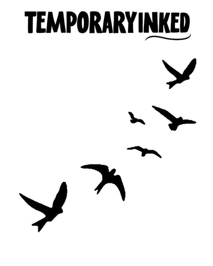 Wings Formation XL Tattoo