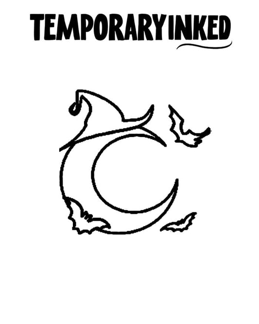 Witch’s Moon Tattoo
