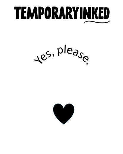 Yes Please Tattoo
